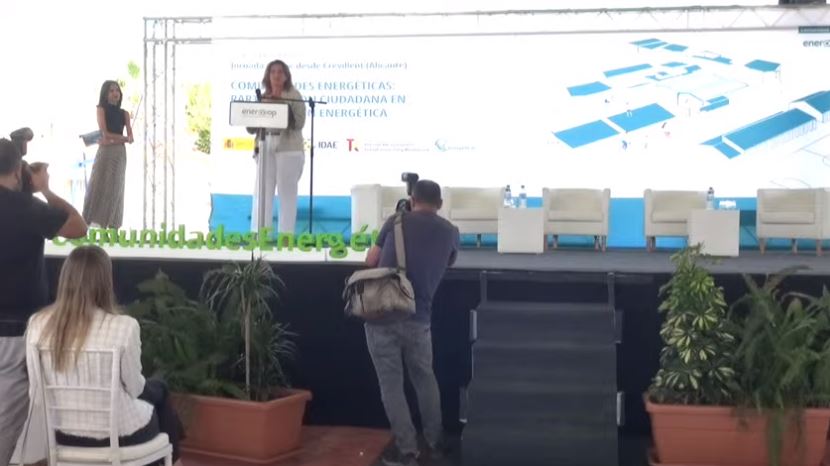 Teresa Ribera en la jornada ‘Comunidades energéticas: participación ciudadana en la transición energética’