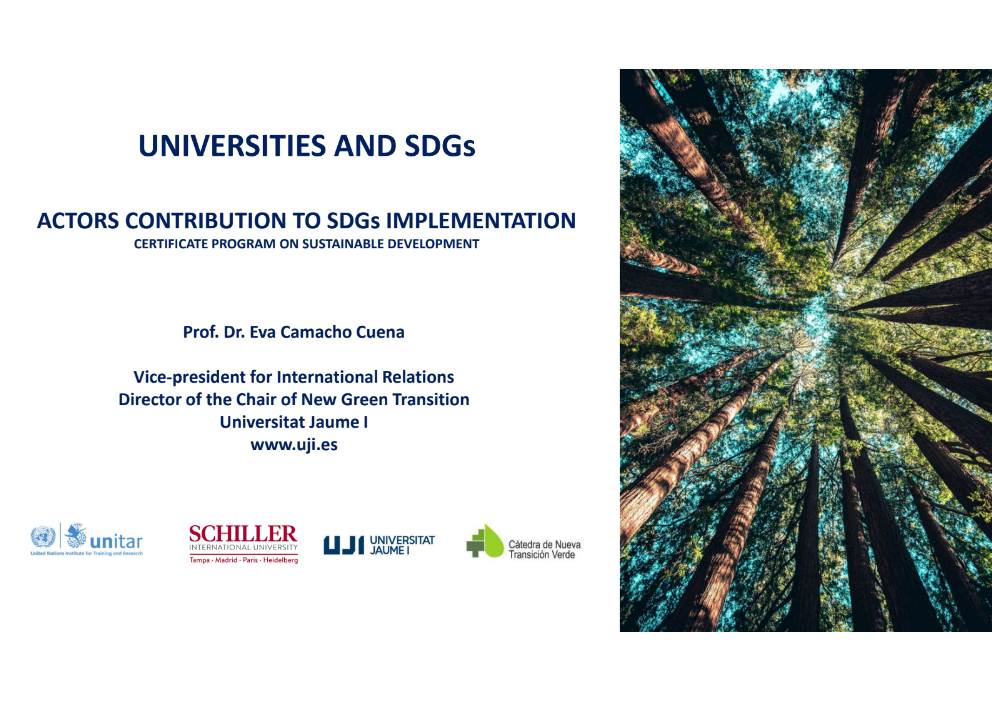 Universities and SDG's